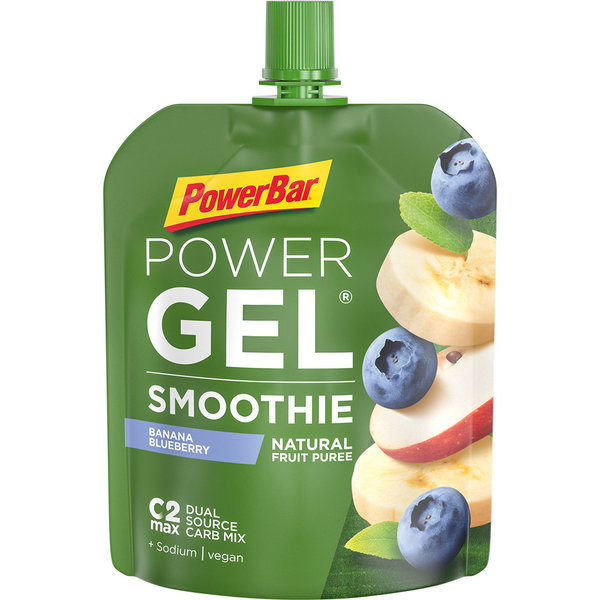 Powergel Smoothie - Banana Blueberry - 5+1 Gratis 6x90 g