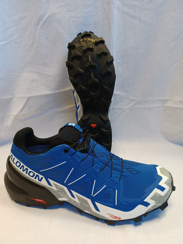 Salomon Trailrunning Schuh Speedcross 6 Herren Nautical Blue/Black/White